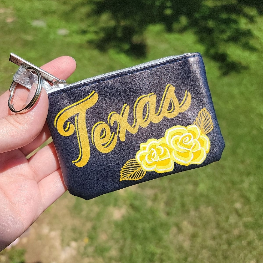 Starbucks Texas coin purse